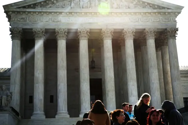 Photograph of the Supreme Court last month by Getty Images